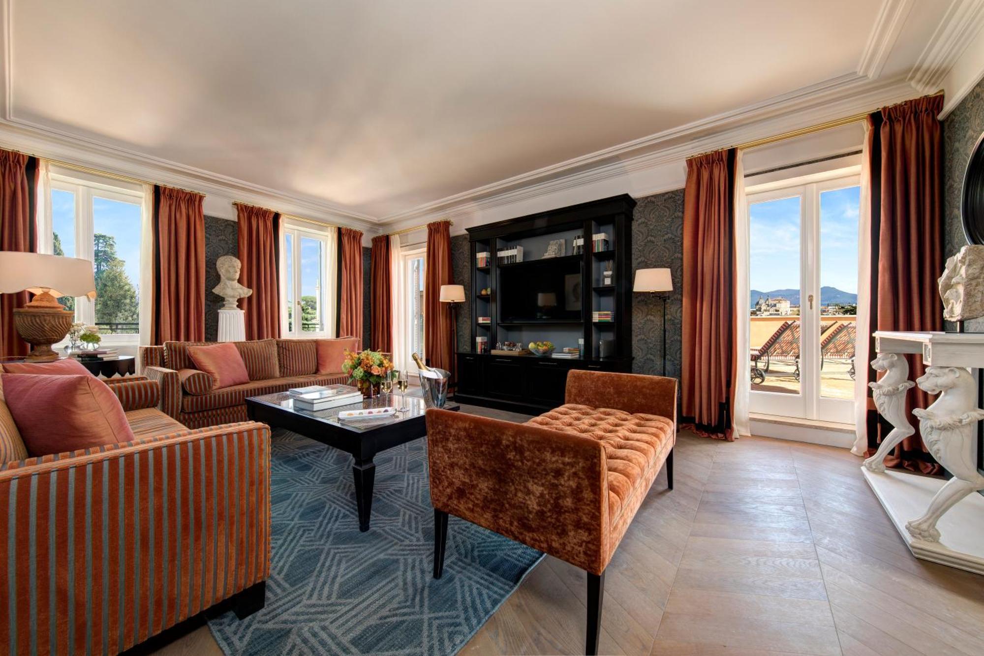 Rocco Forte Hotel De La Ville روما المظهر الخارجي الصورة